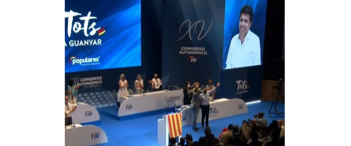 Imatge de l'últim congrés autonòmic del PP valencià