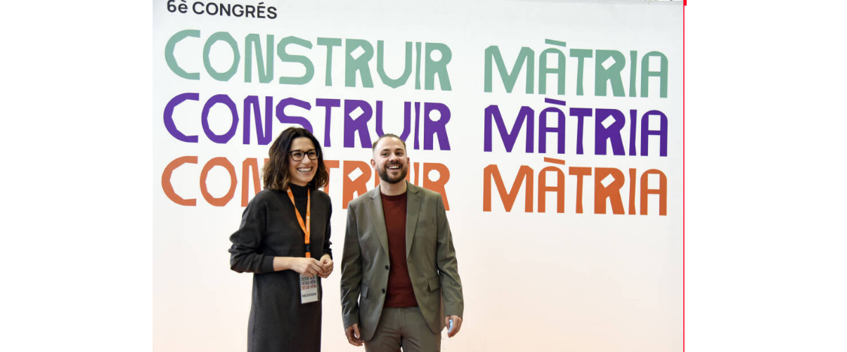 Els portaveus d'Iniciativa-Compromís Aitana Mas i Alberto Ibáñez