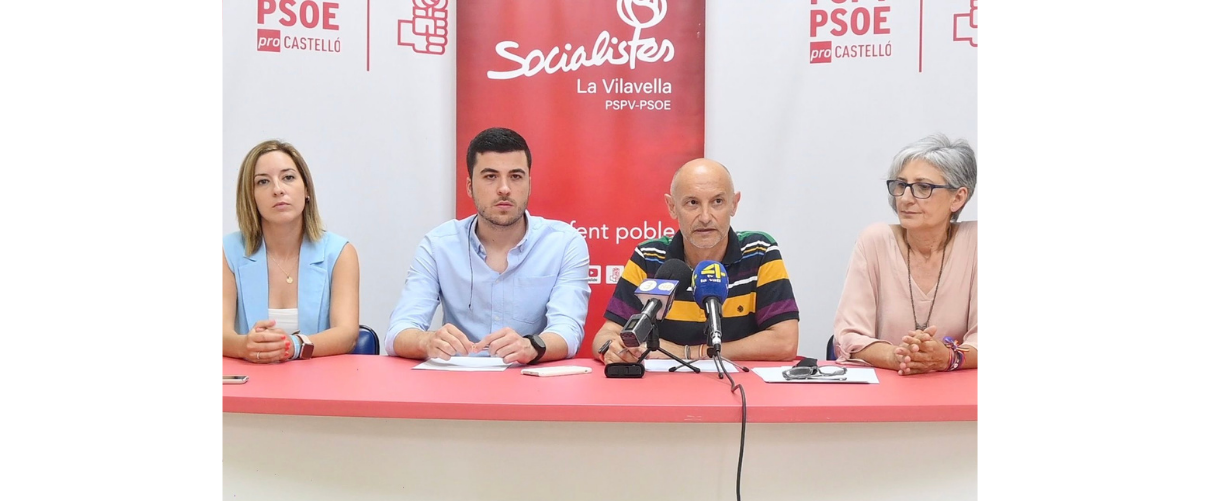 PSPV formalitza la moció de censura a la Vilavella davant de la «paràlisi política» actual