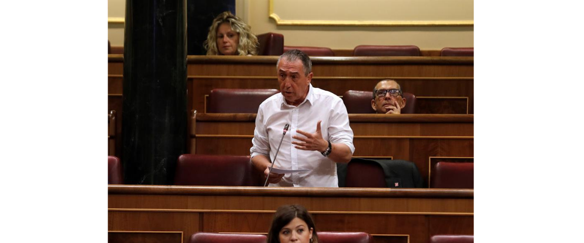 El diputat de Compromís al Congrés, Joan Baldoví