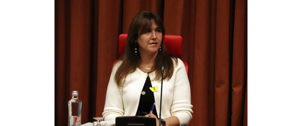 La presidenta del Parlament, Laura Borràs | Mariona Puig | ACN