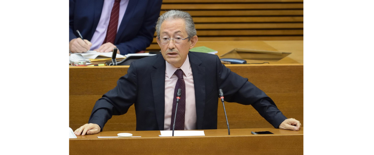 El síndic de greuges, Ángel Luna, a les Corts | Inma Caballer | Les Corts