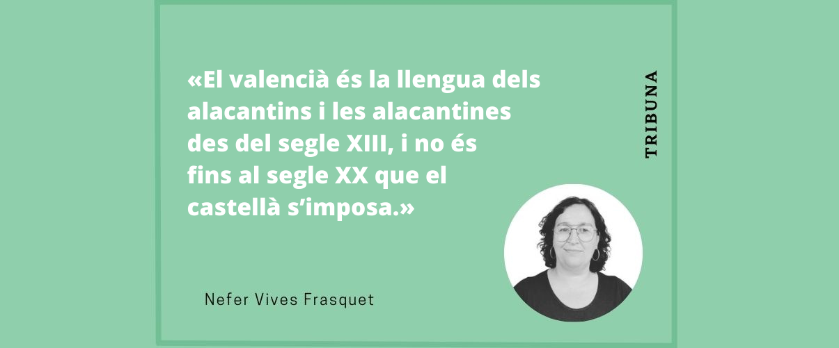 Alacant i la qüestió de la llengua, de nou...