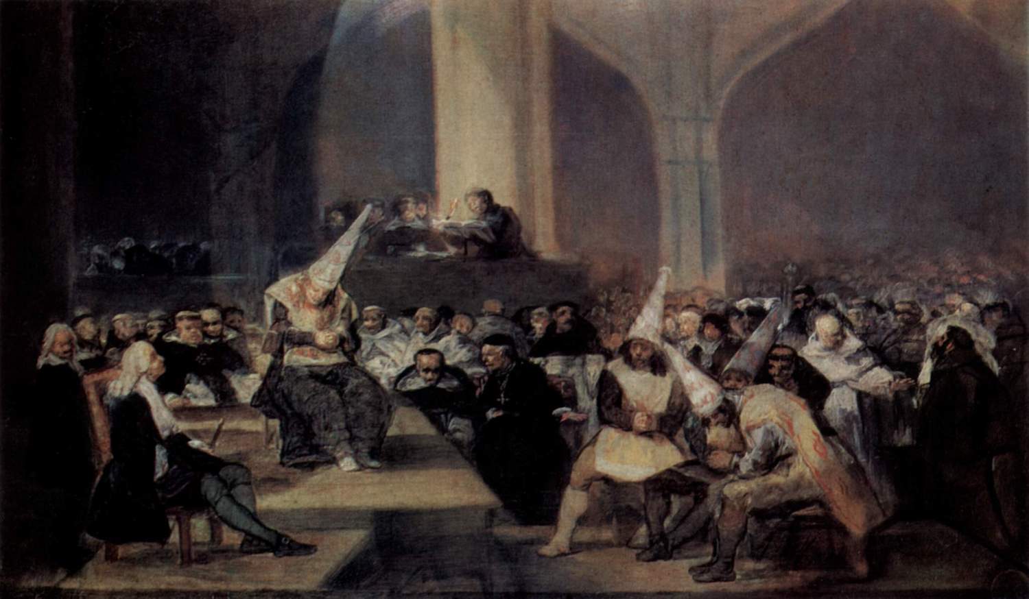 Francisco de Goya, «Auto de fe», 1814-16