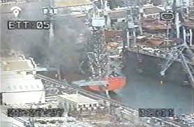 Captura de Canal 9 quan explicava l'accident al telenotícies