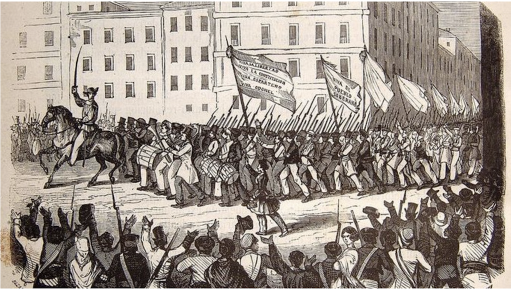 Tal dia com hui del 1854 es van produir alçaments populars arreu del País Valencià contra el govern dels moderats