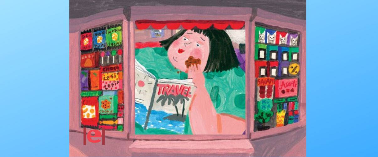 ‘El quiosc’, un retrat amable una dona atrapada al seu lloc de treball