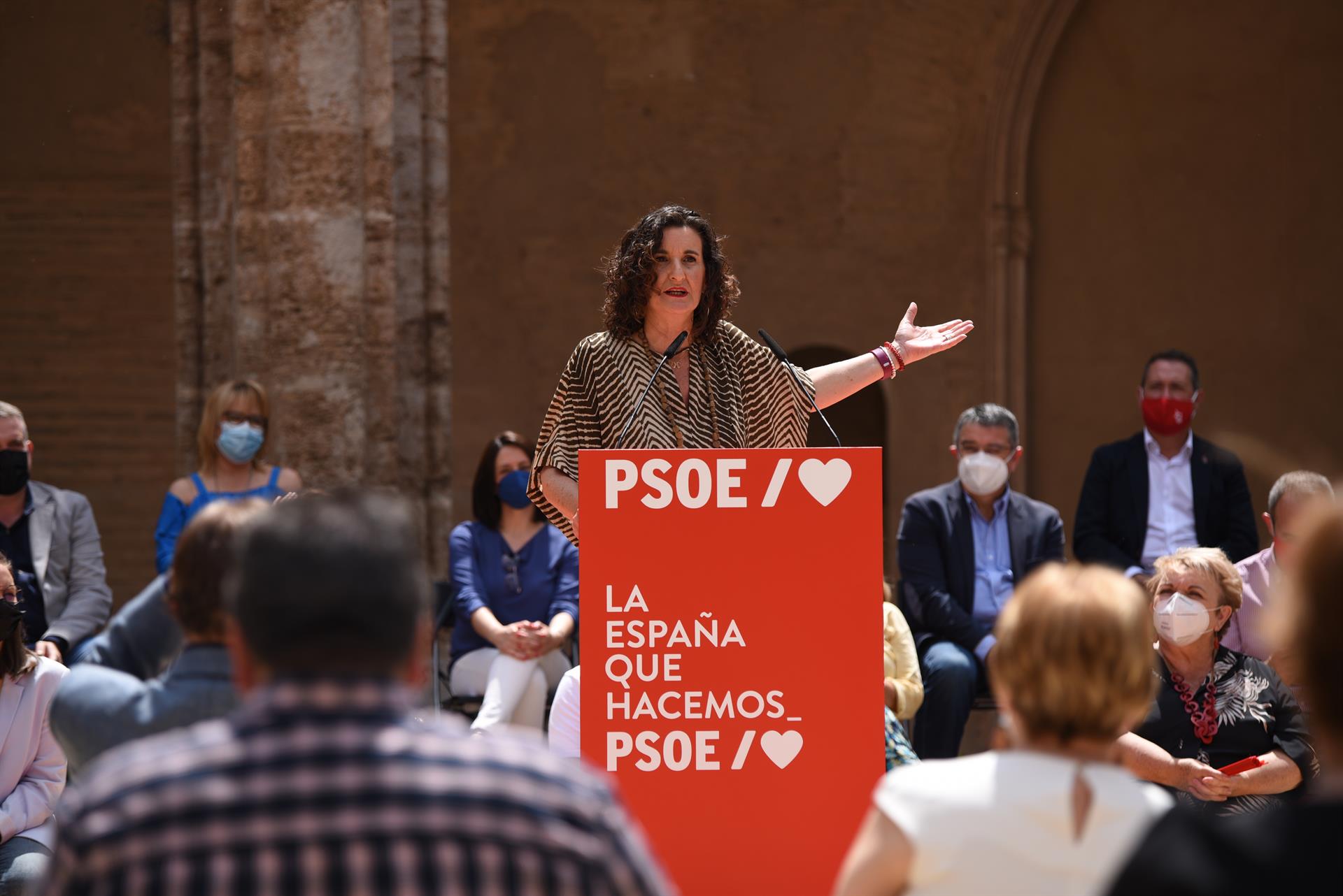 La diputada socialista Mercedes Caballero