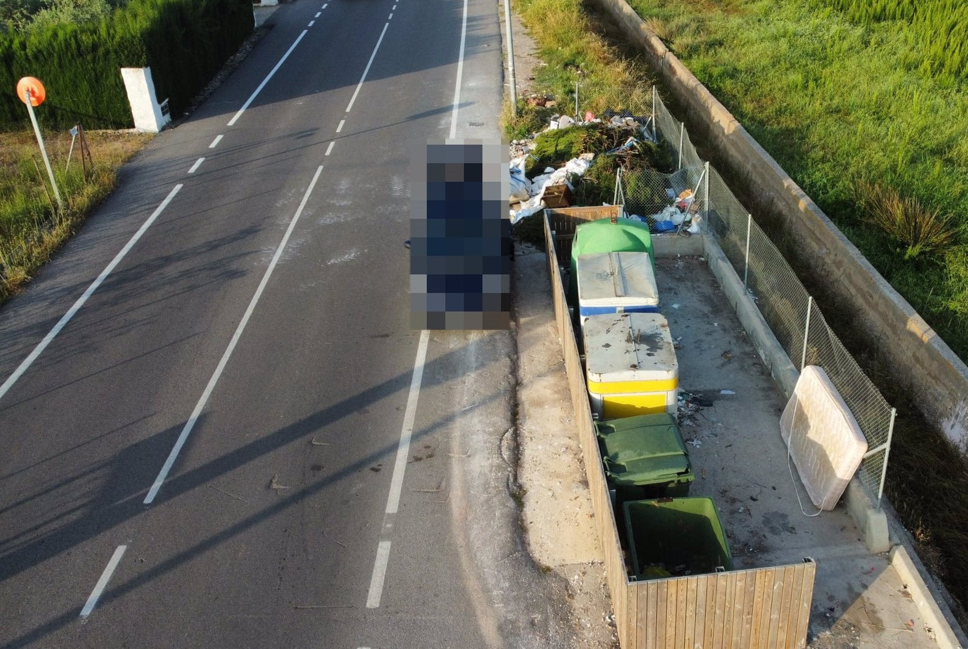 Els drons de vigilància detecten els primers abocaments incontrolats a la Marjaleria, a Castelló de la Plana