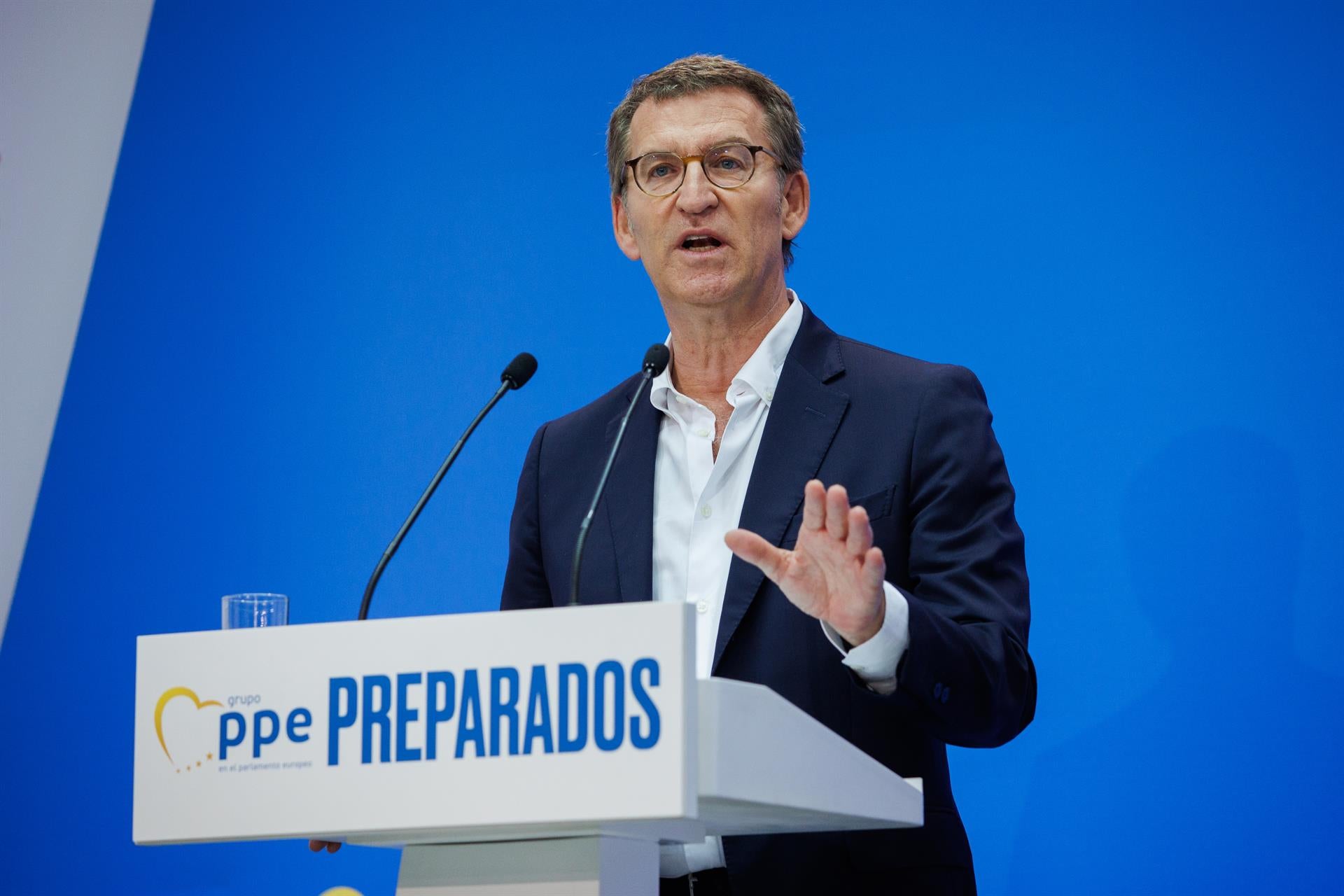 Alberto Núñez Feijóo a Benidorm