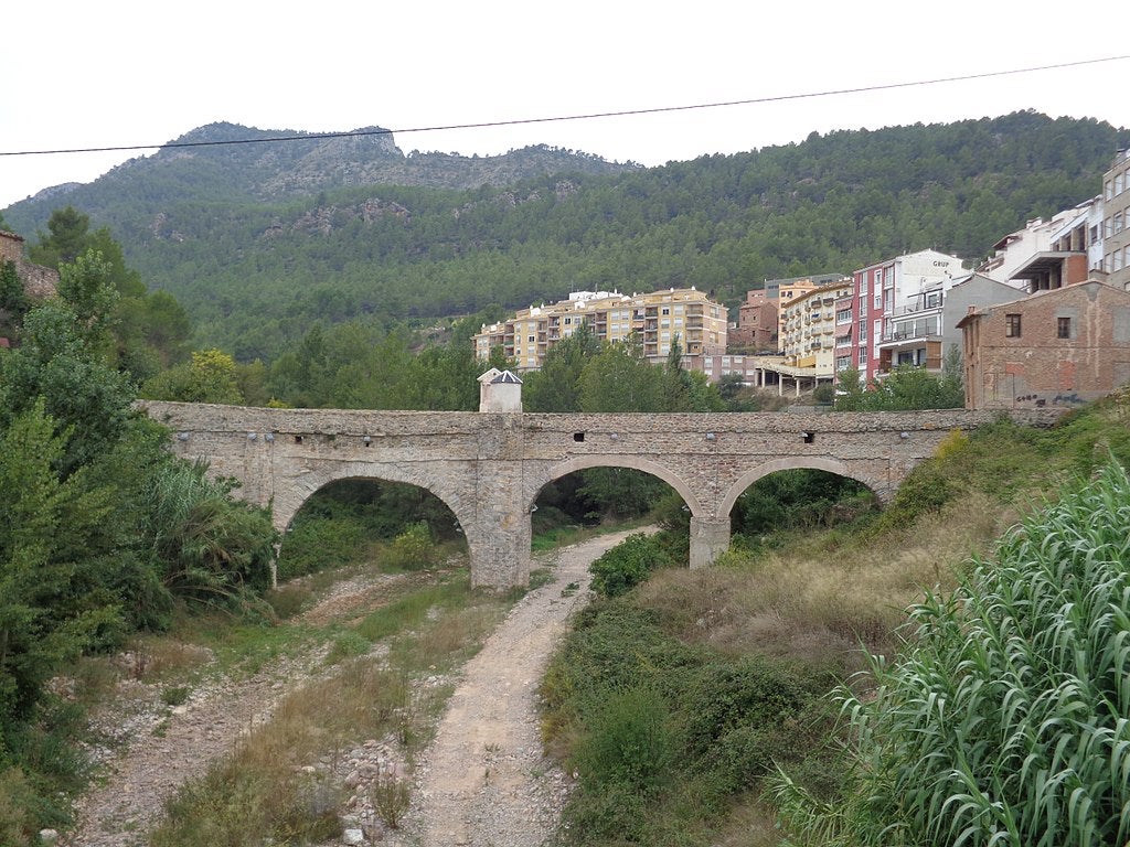 El Pont de Sant Josep, a Montanejos 