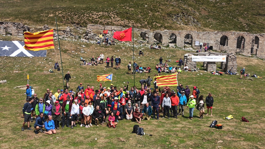 Foto de grup dels participants a la 35a Pujada al Port de Salau  | CAOC