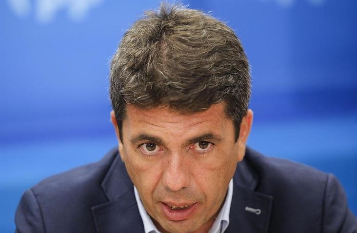 El líder del PP valencià, Carlos Mazón | Rober Solsona | EP