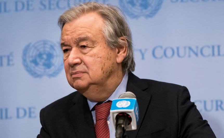 El secretari general de les Nacions Unides, António Guterres