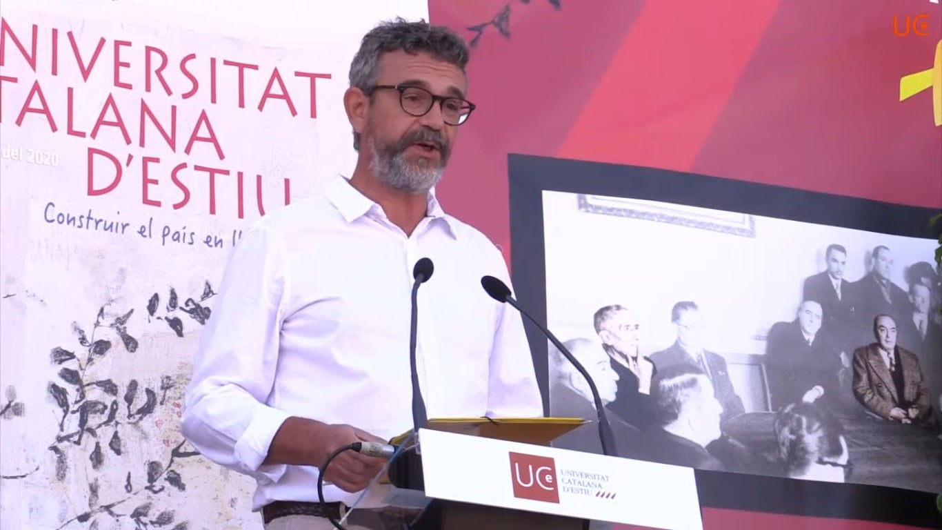 Xavier Serra en una edició anterior de la Universitat Catalana d'Estiu