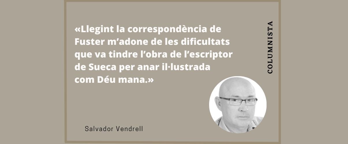 Joan Fuster en colorins