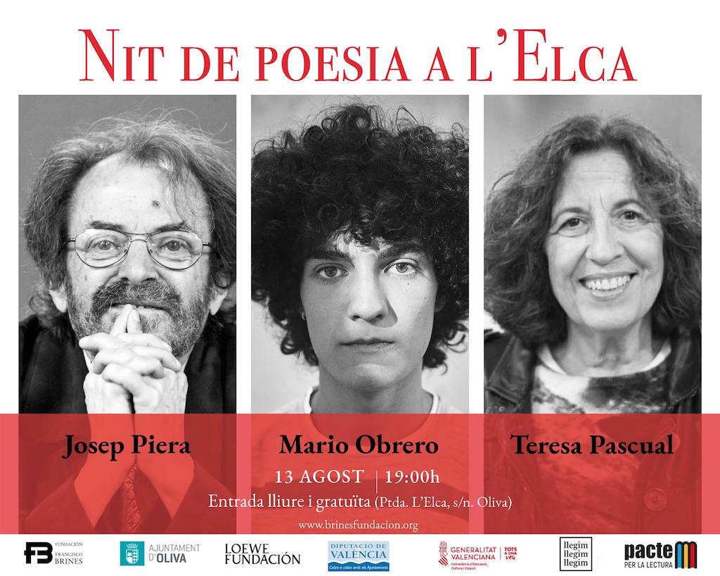 La Fundació Francisco Brines celebra la primera edició de la «Nit de Poesia a l’Elca»