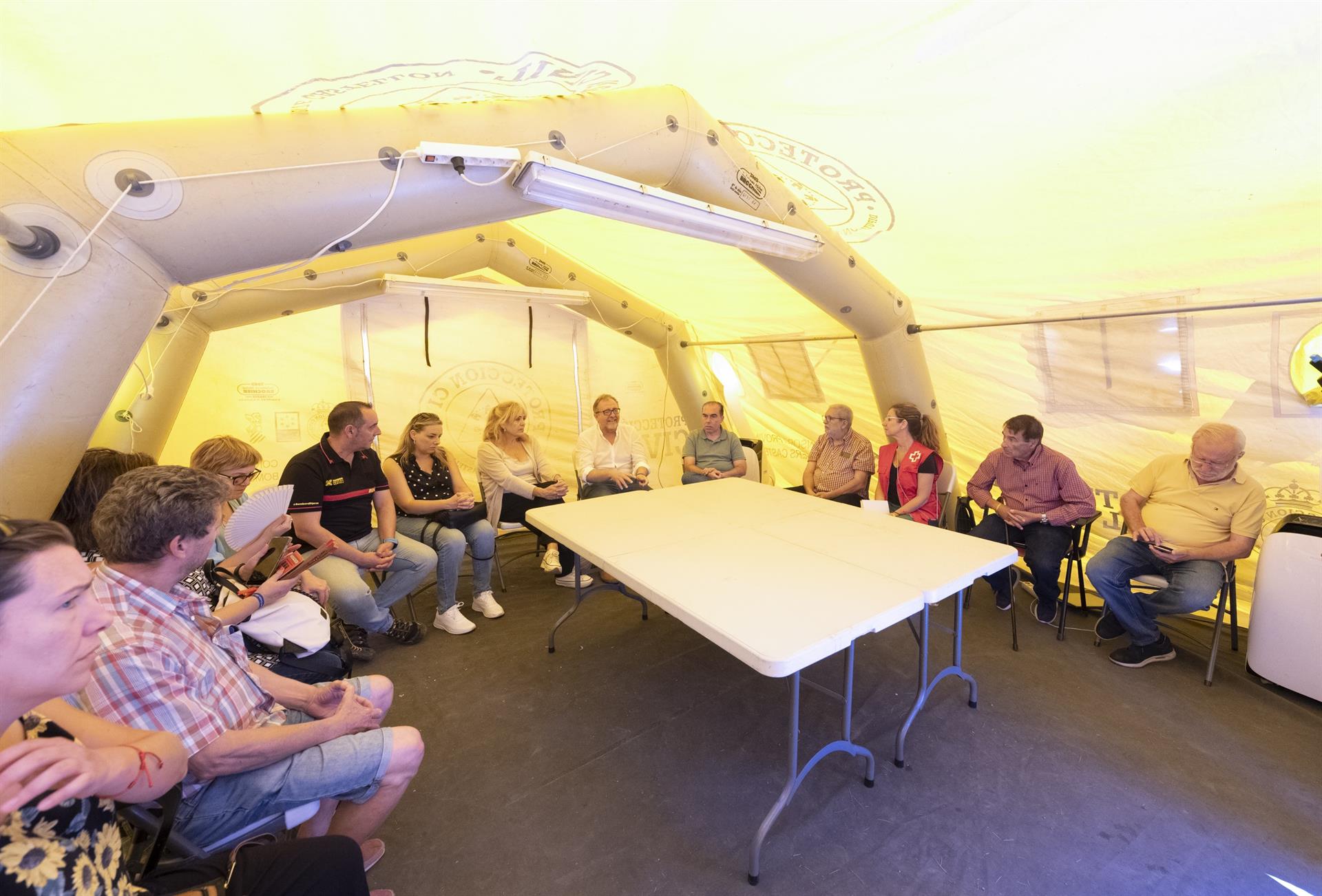 José Martí i Jeannette Segarra es reuneixen amb els alcaldes i alcaldesses de l'Alt Palància