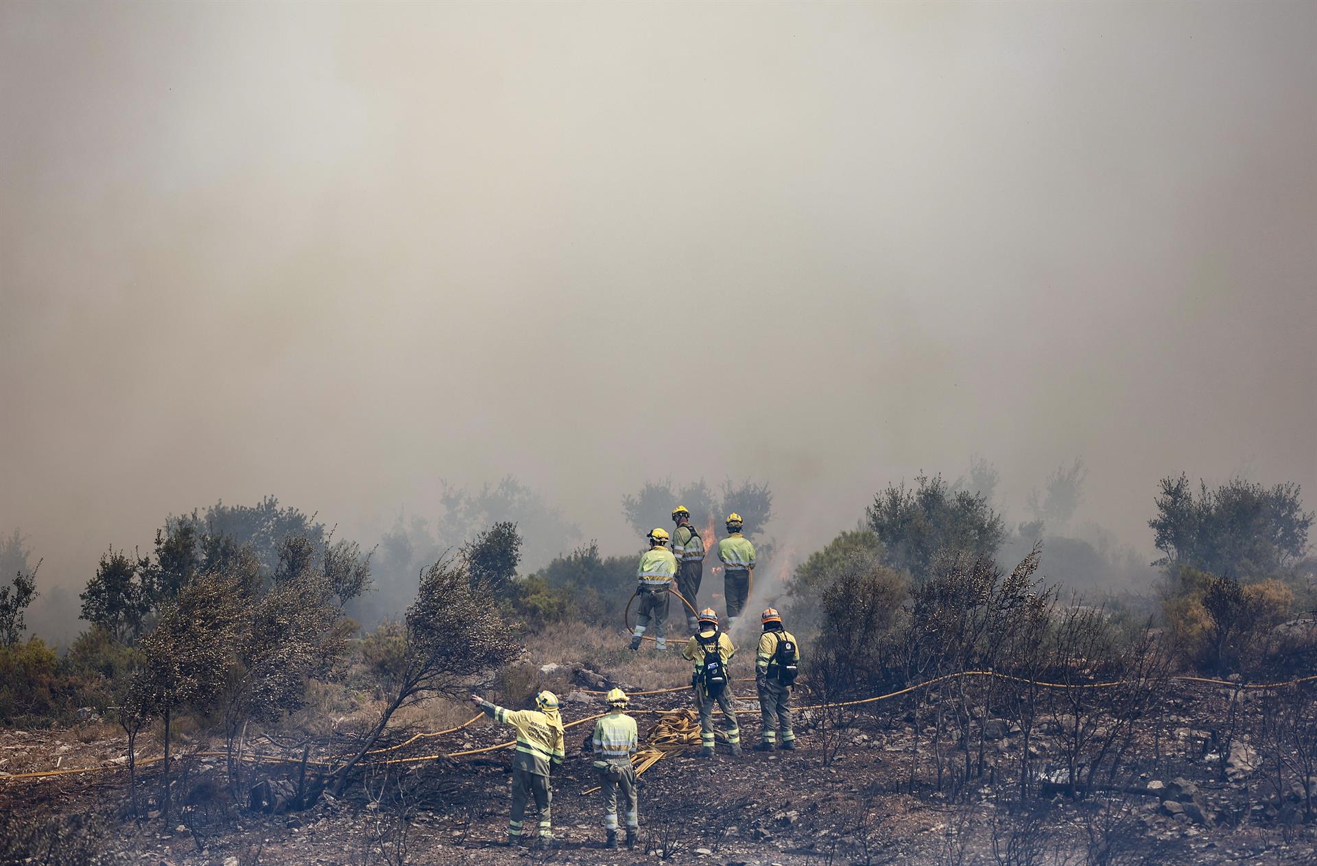 Incendi a l'Alt Palància