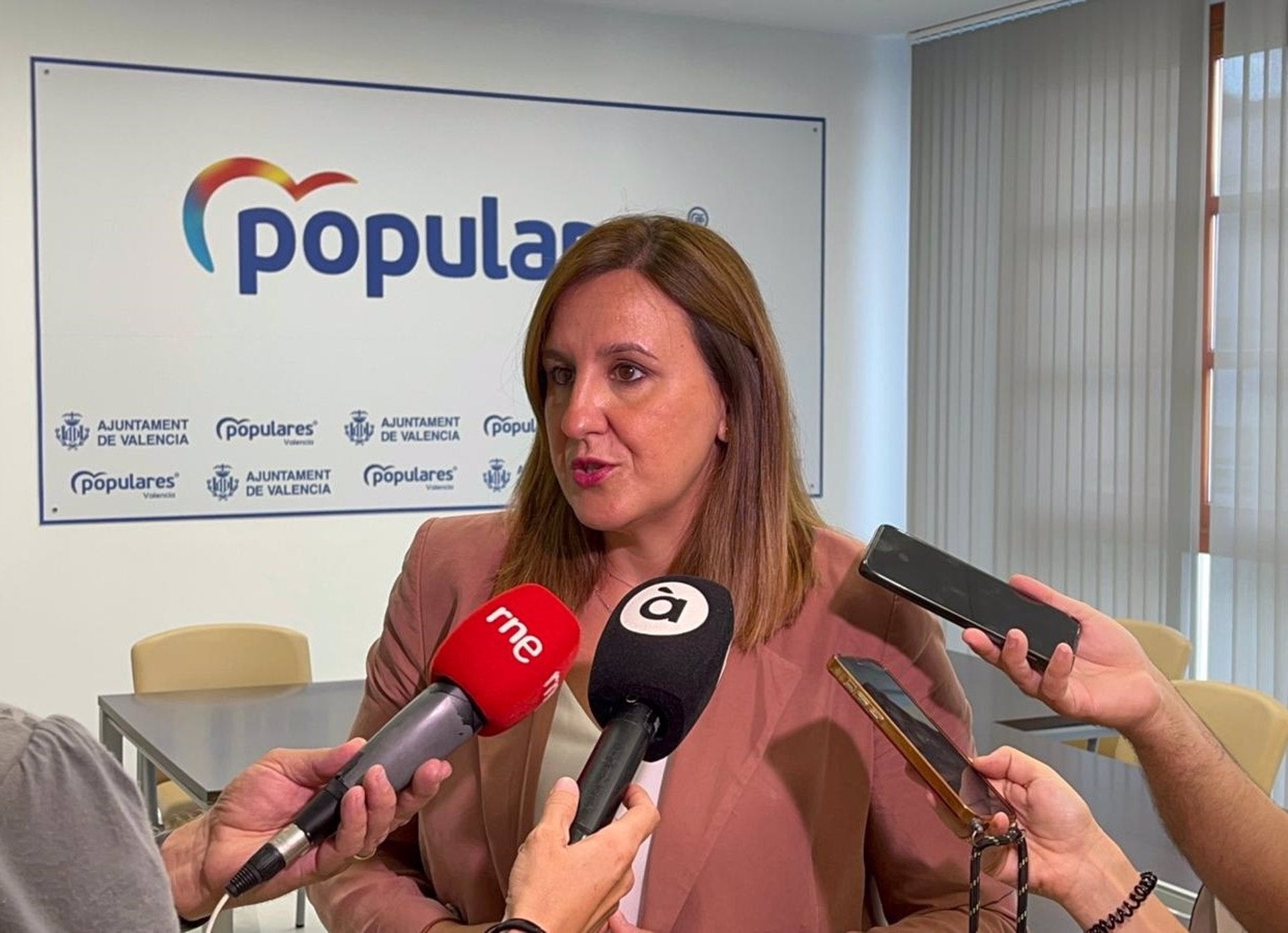 La portaveu del PP a l'Ajuntament de València, María José Catalá