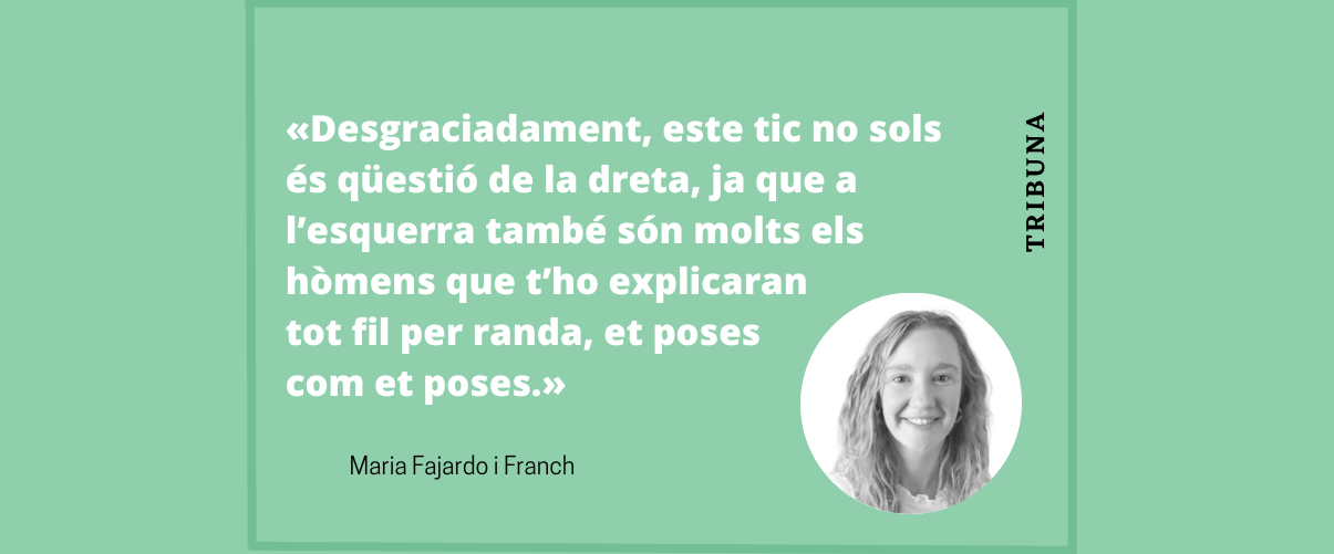 «Mansplaining» de manual