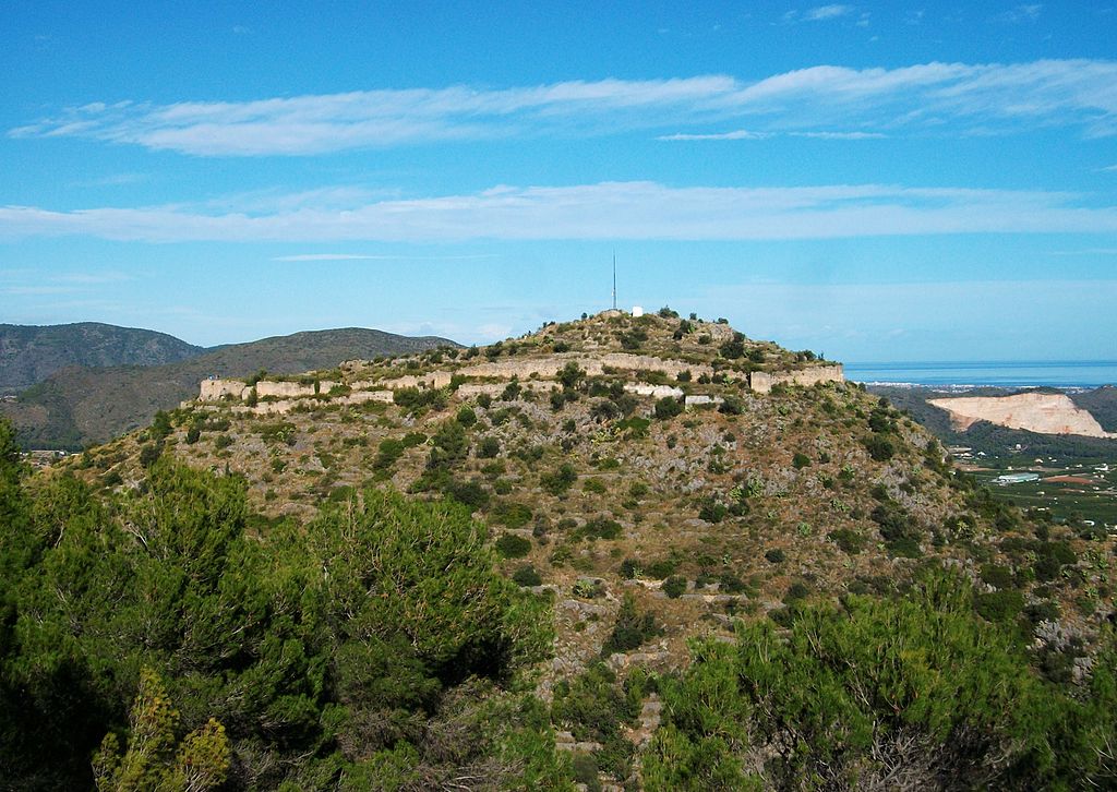 El castell d’Ambra, a Pego