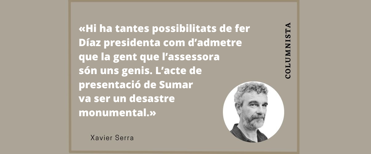 Yolanda Díaz, que vol sentir-se dir «presidenta»
