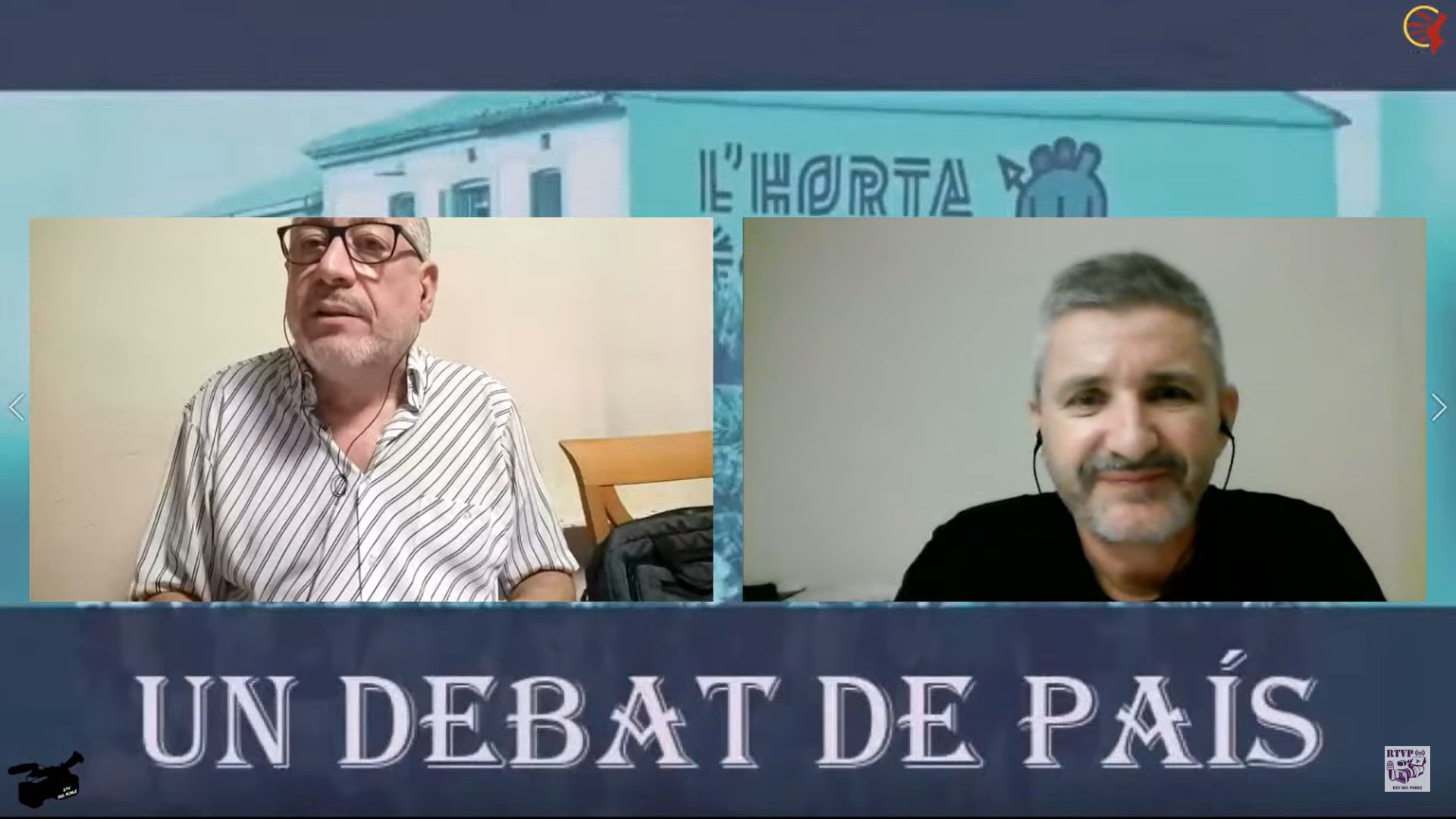 Moisès Vizcaino conversa amb Antoni Infante sobre el 'Diari La Veu' l'espai comunicacional del País Valencià