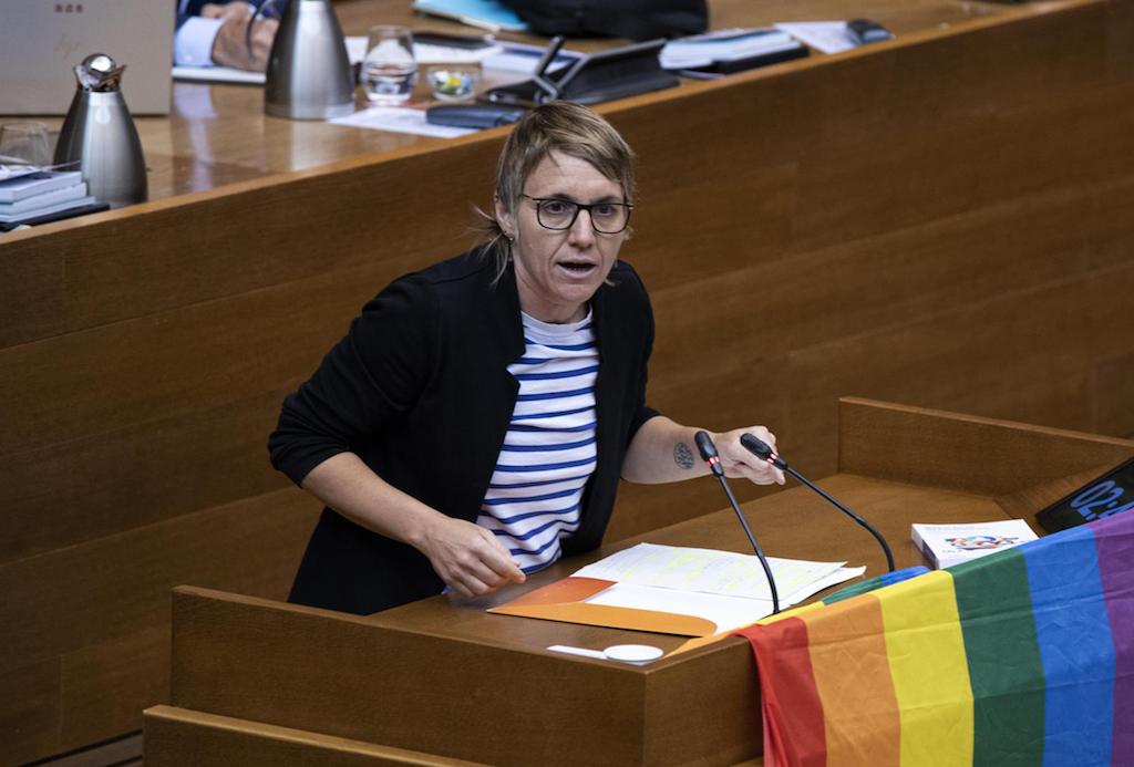 La síndica de Compromís a les Corts, Papi Robles | Jorge Gil | EP