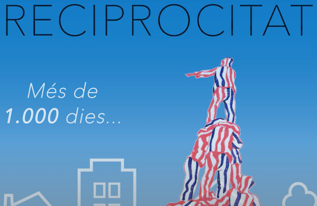 La campanya Reciprocitat Ara! compleix mil dies