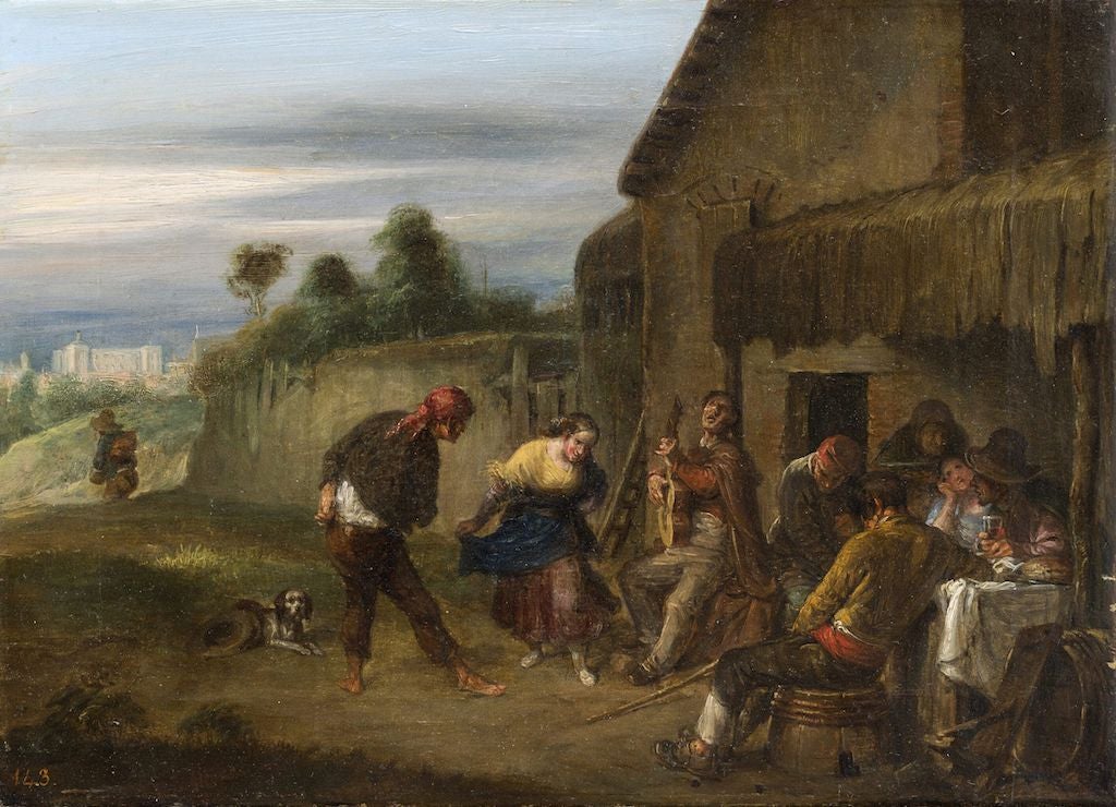 Leonardo Alenza y Nieto, «Escena en una taverna», s. XIX