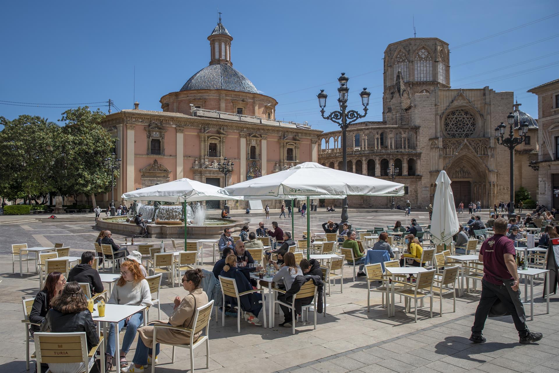 Terrassa d'un bar a València