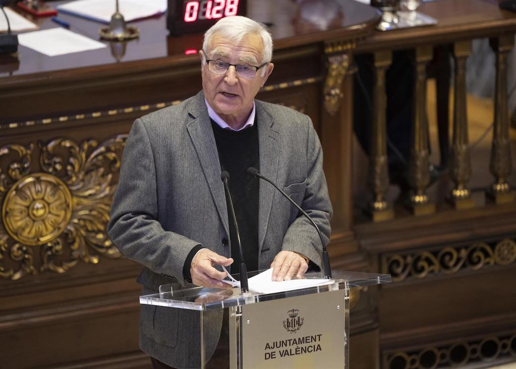 L'alcalde de València, Joan Ribó