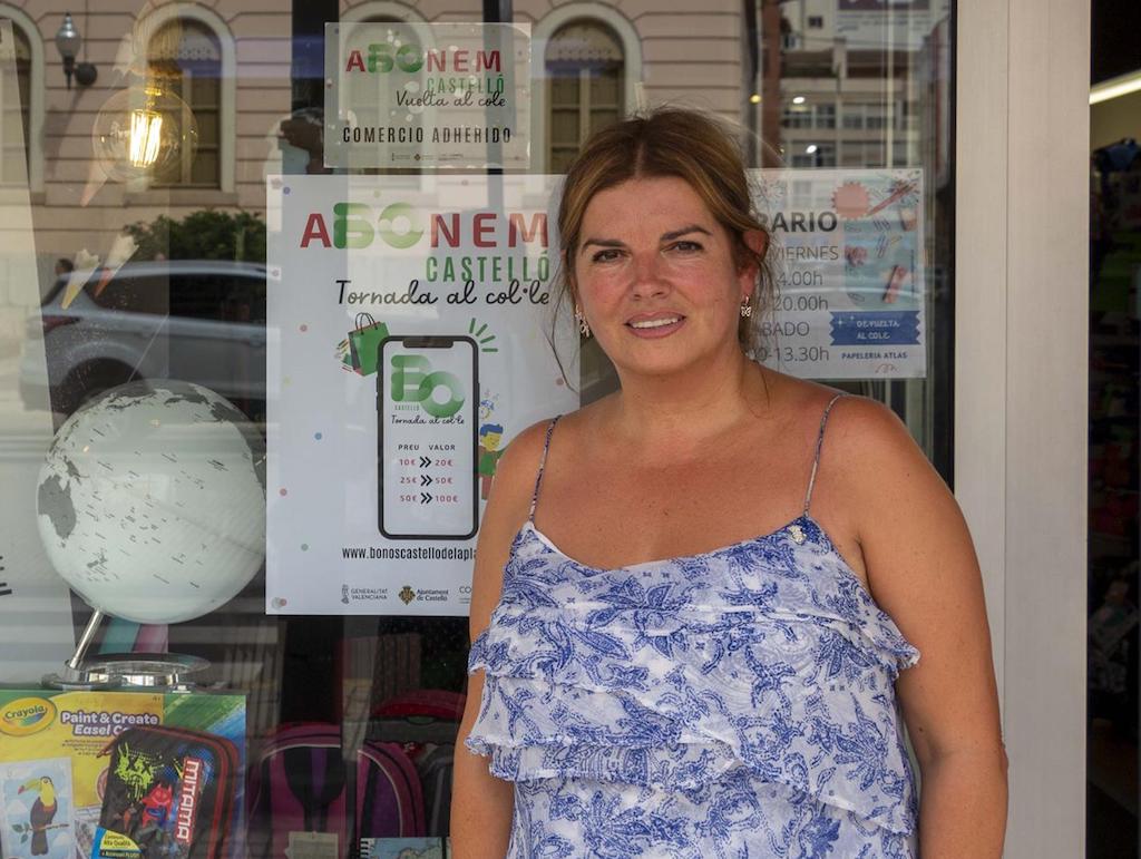 La regidora d'Innovació Comercial de l'Ajuntament de Castelló de la Plana, Mary Carmen Ribera