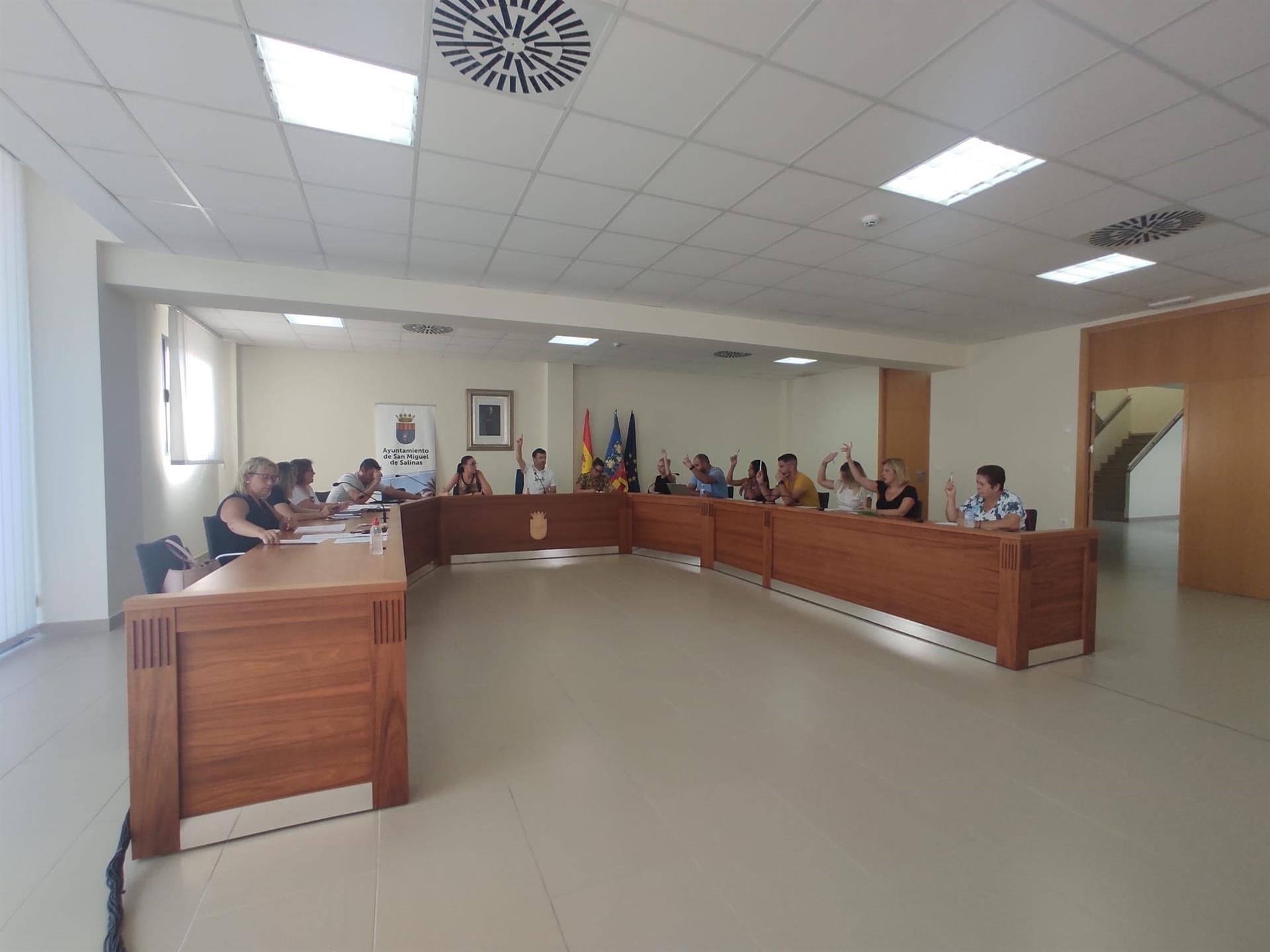 Plenari municipal de Sant Miquel de les Salines (Baix Segura)