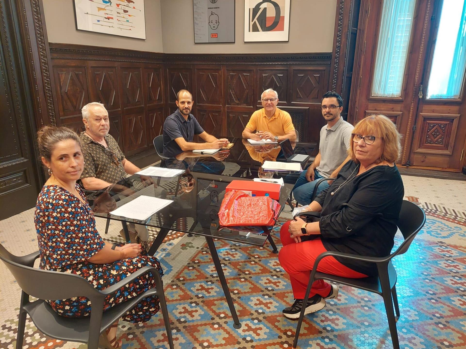 Reunió de Joan Ribó amb representants de veïns de la Saïdia
