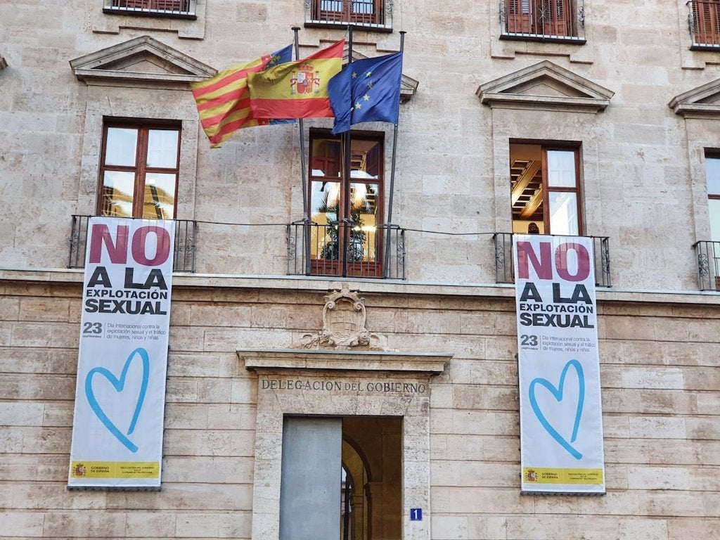 Façana de la Delegació del govern espanyol a València