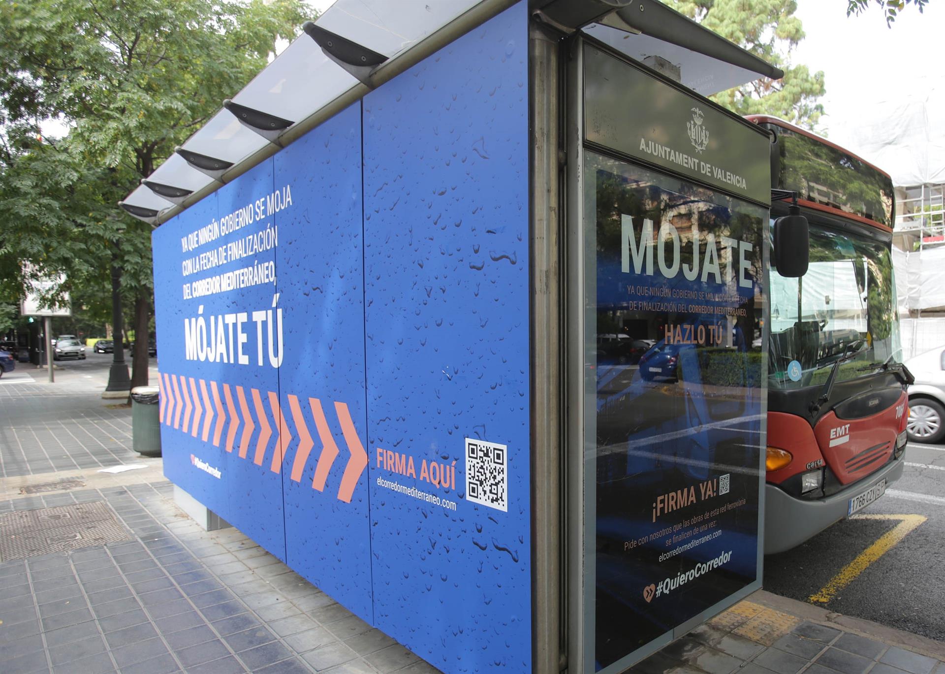 El moviment pel corredor mediterrani desplega iniciatives en diverses ciutats per on ha de passar la infraestructura