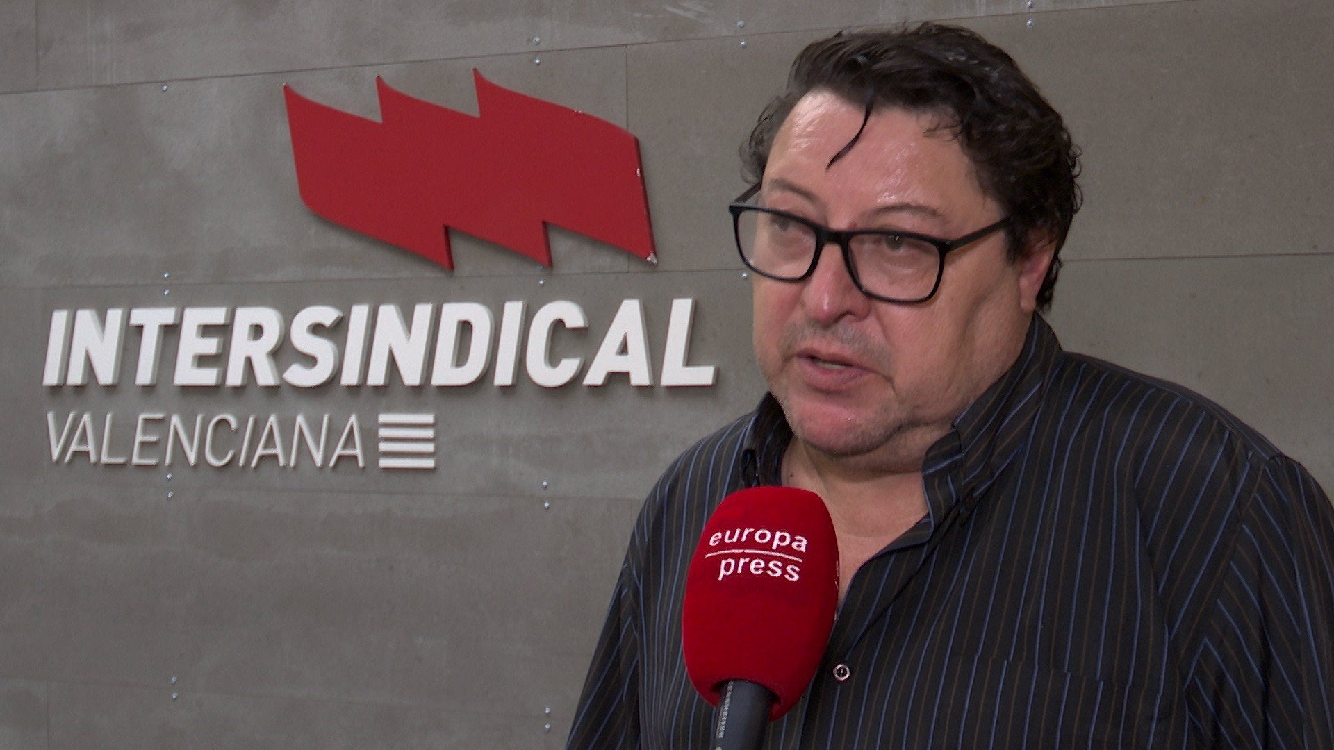 Marco Llerena, membre del secretariat nacional d'Intersindical