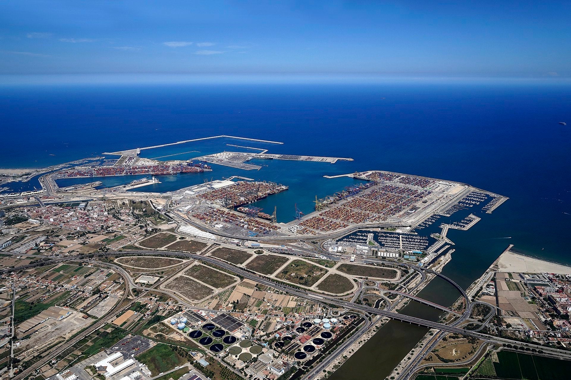 Panoràmica del Port de València