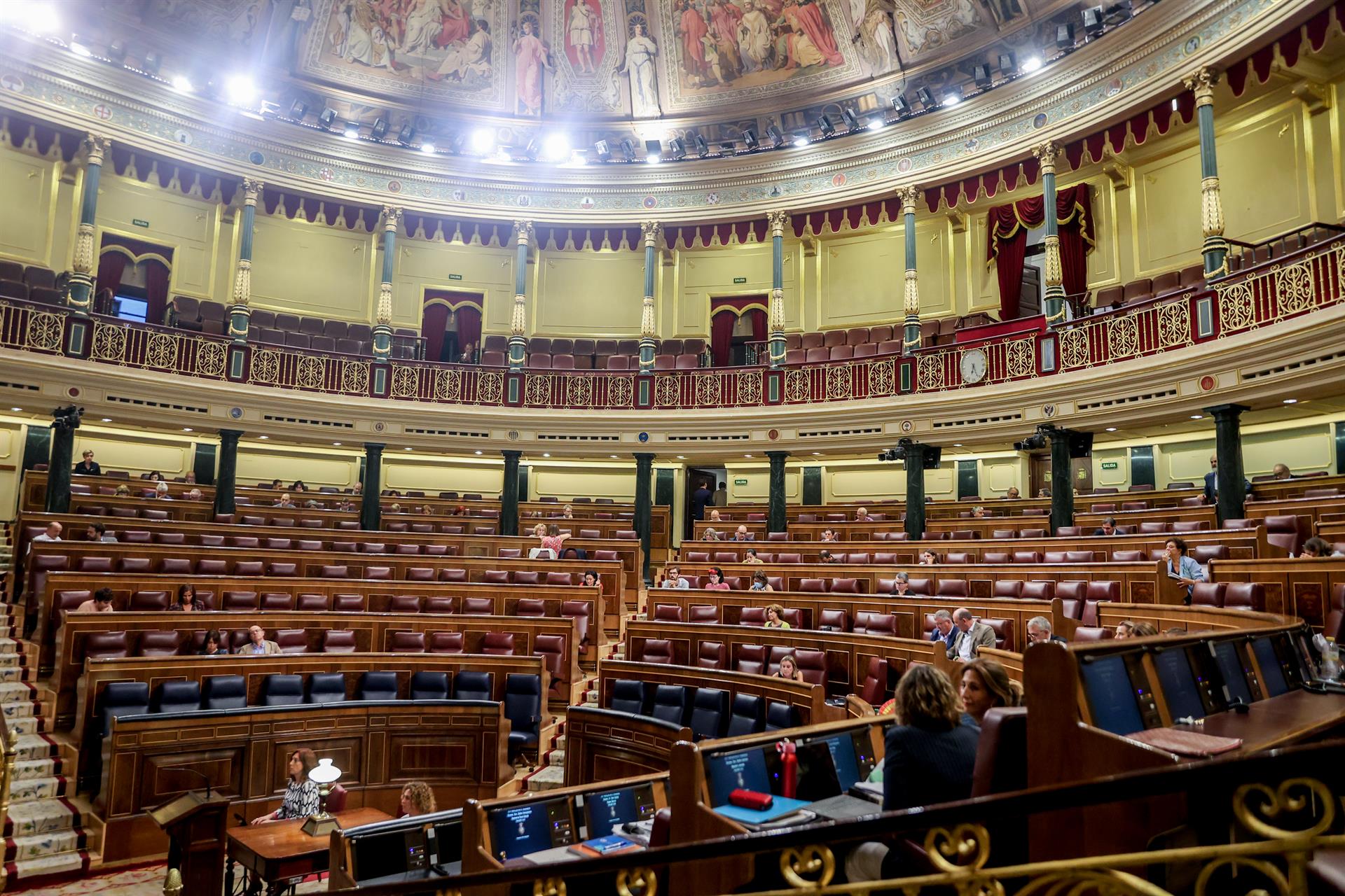 Vista general del Congrés dels diputats