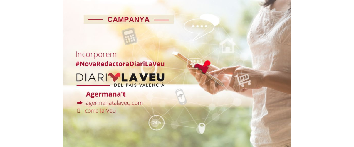 La campanya #NovaRedactoraDiariLaVeu rep el suport del món de la cultura de Vila-real