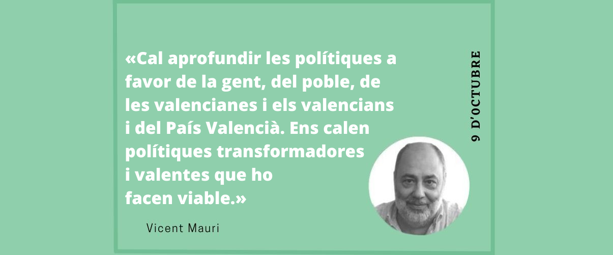 9 d’Octubre, unim-nos per avançar!