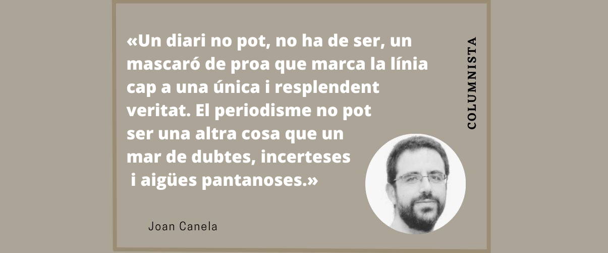 Vull que el meu diari em duga la contrària