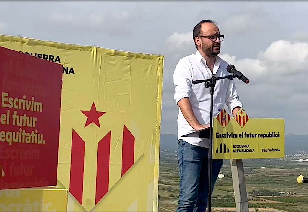 El president d’Esquerra Republicana del País Valencià, Josep Barberà