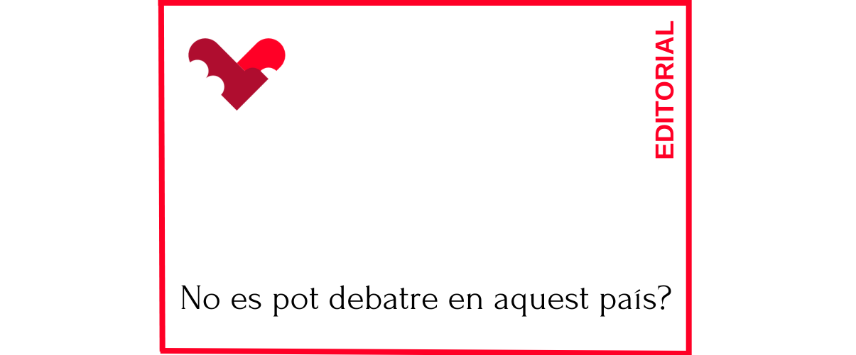 No es pot debatre en aquest país?