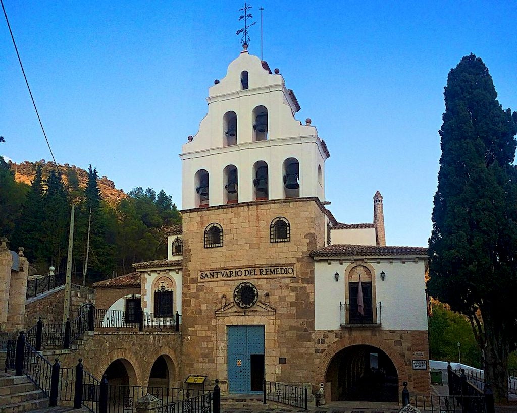 El santuari de la Mare de Déu del Remei, a Utiel