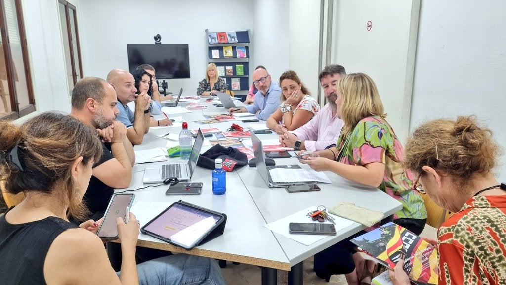 Reunió entre delegacions de CCOO del País Valencià, de les Illes Balears i de Catalunya