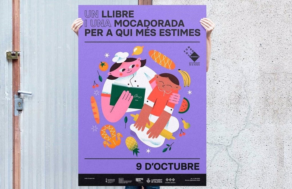 Fundació Bromera presenta la 3a edició d’«Un llibre i una mocadorada per a qui més estimes» amb motiu del 9 d’Octubre