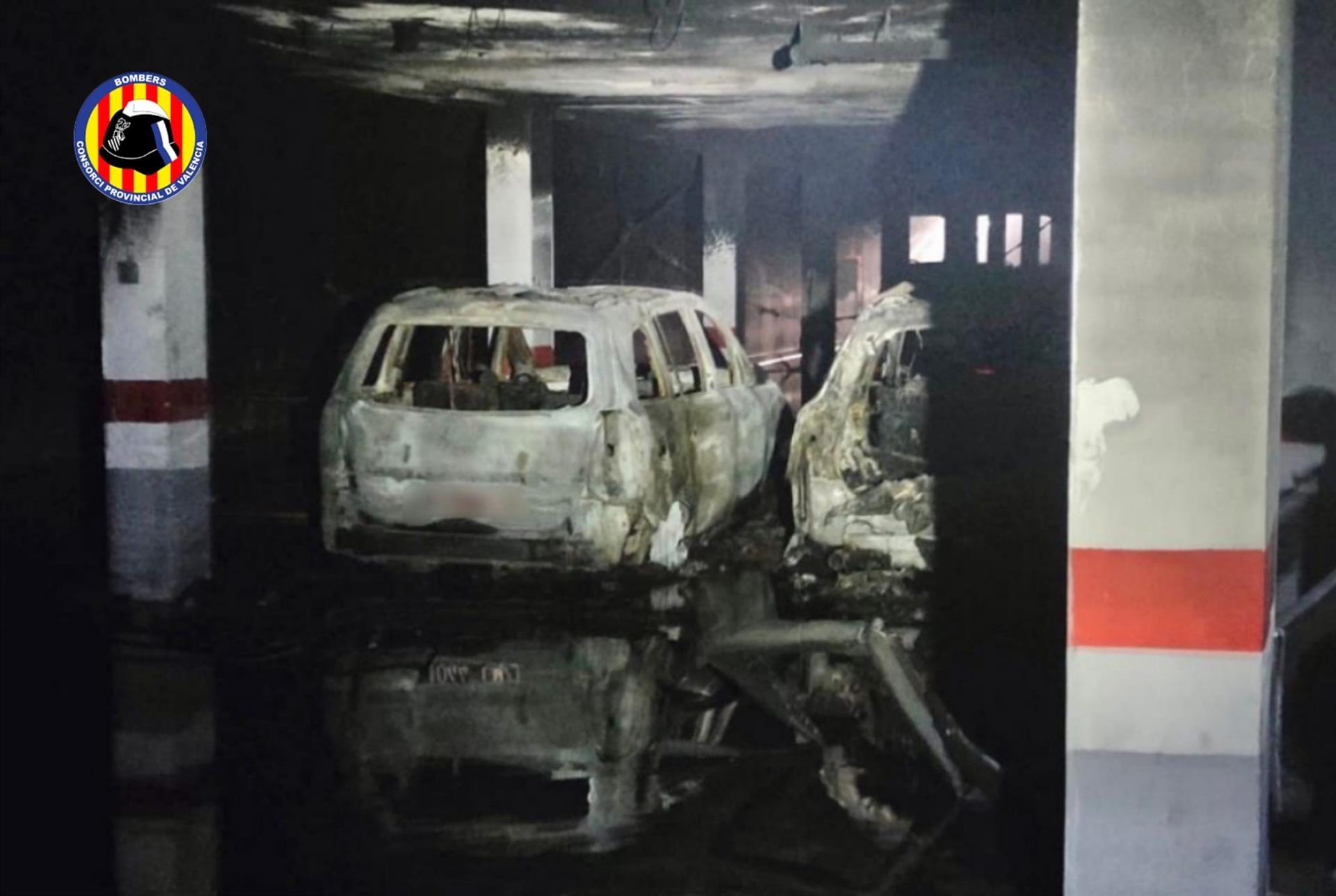 Una dona mor en l’incendi d’un garatge a Alboraia